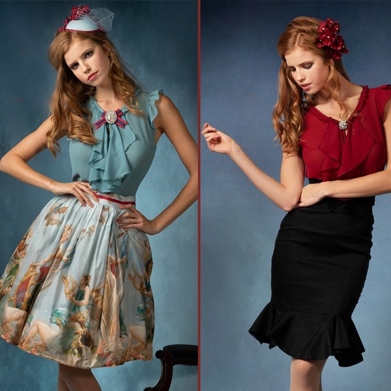 retro vintage style dresses