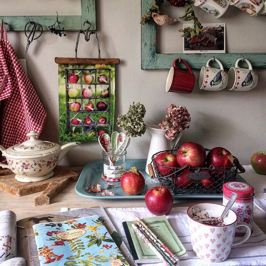 retro vintage kitchen designs (30)