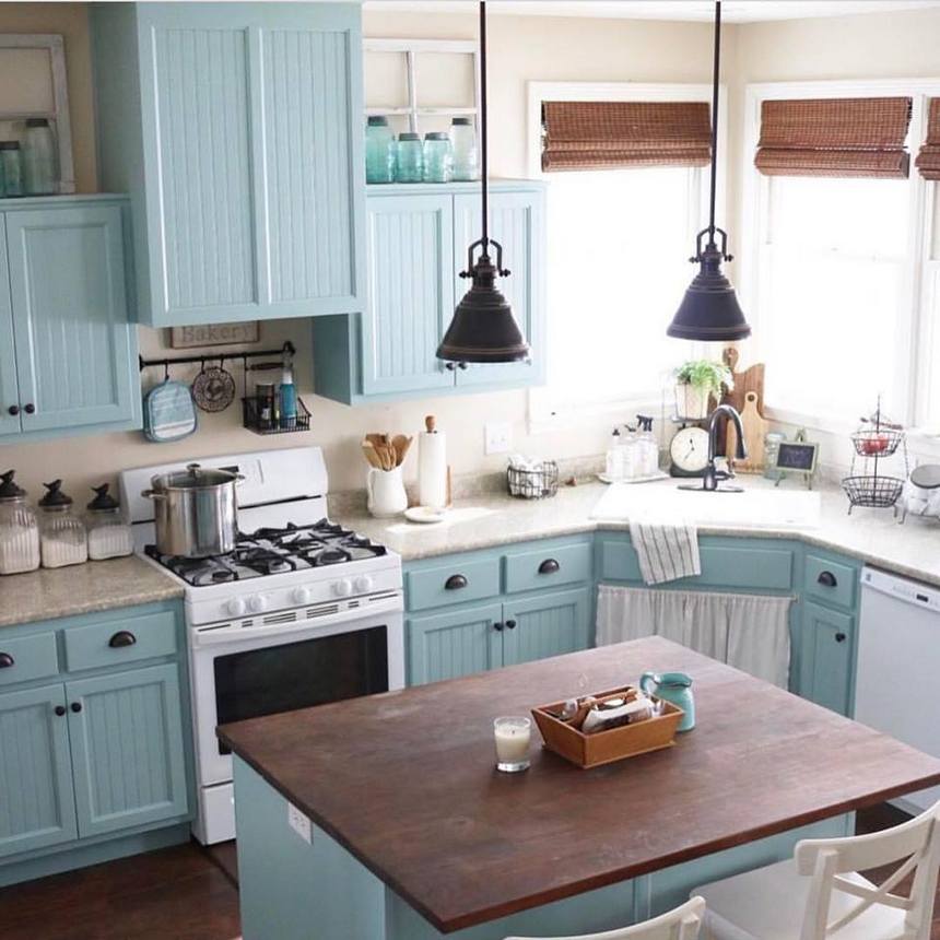 retro vintage kitchen designs (33)