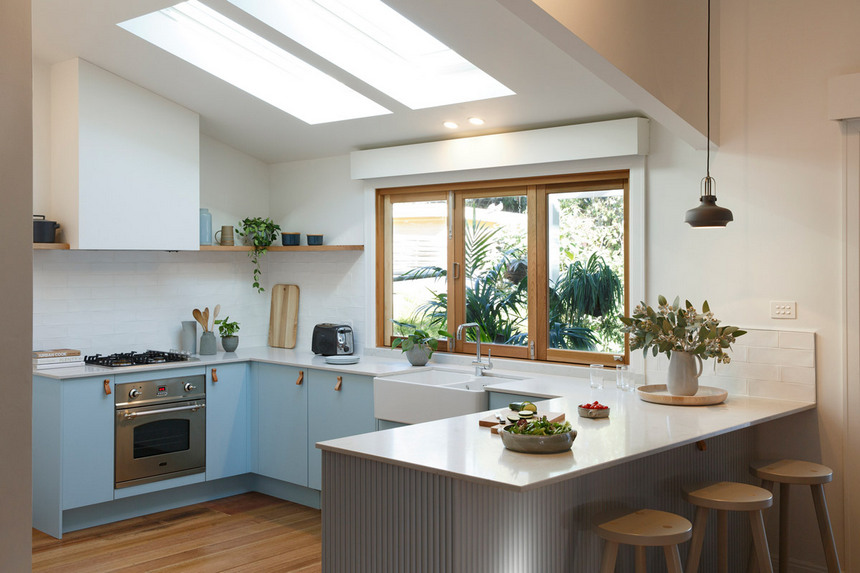 retro vintage kitchen designs (41)