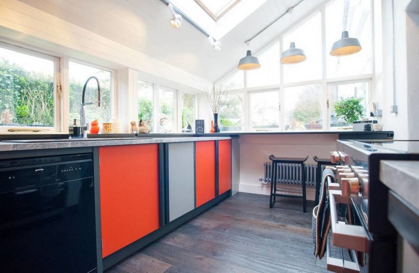 retro vintage kitchen designs (44)