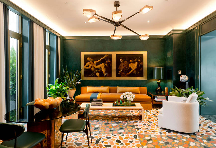 retro vintage living room (5)