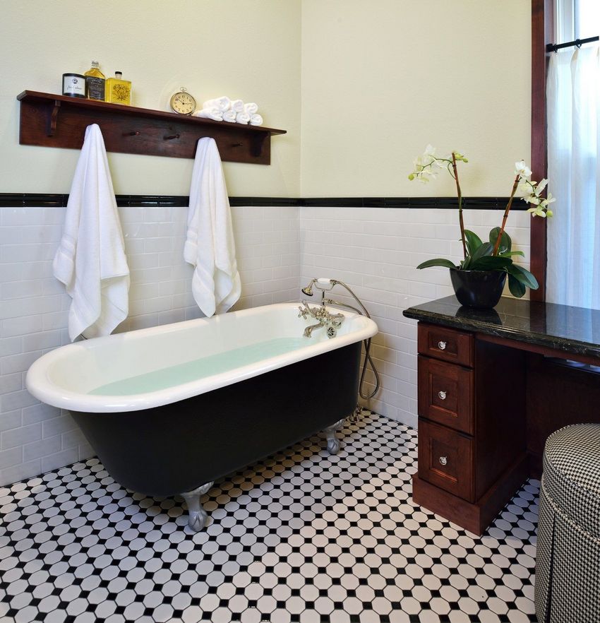 retro vintage style bathroom (10)