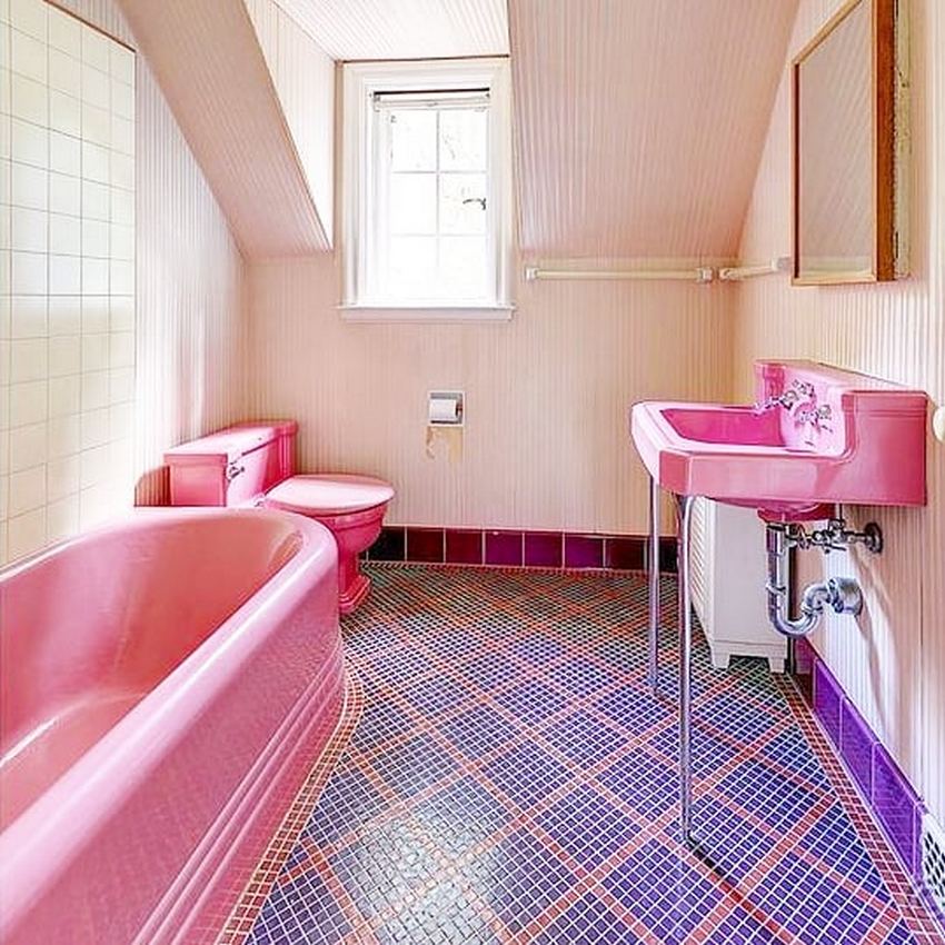 retro vintage style bathroom (34)