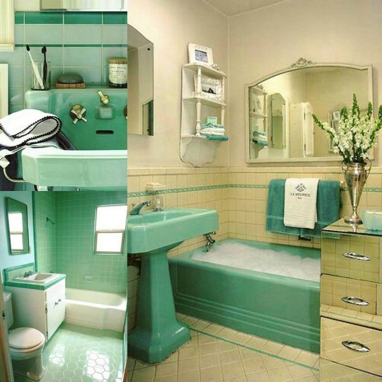 Vintage Style Retro Bathroom Design Ideas Retro Vintage Style Fashion and Living Styles.