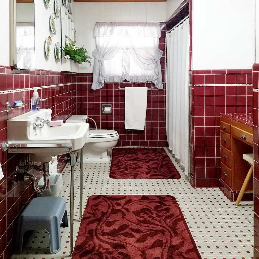 retro vintage style bathroom (46)