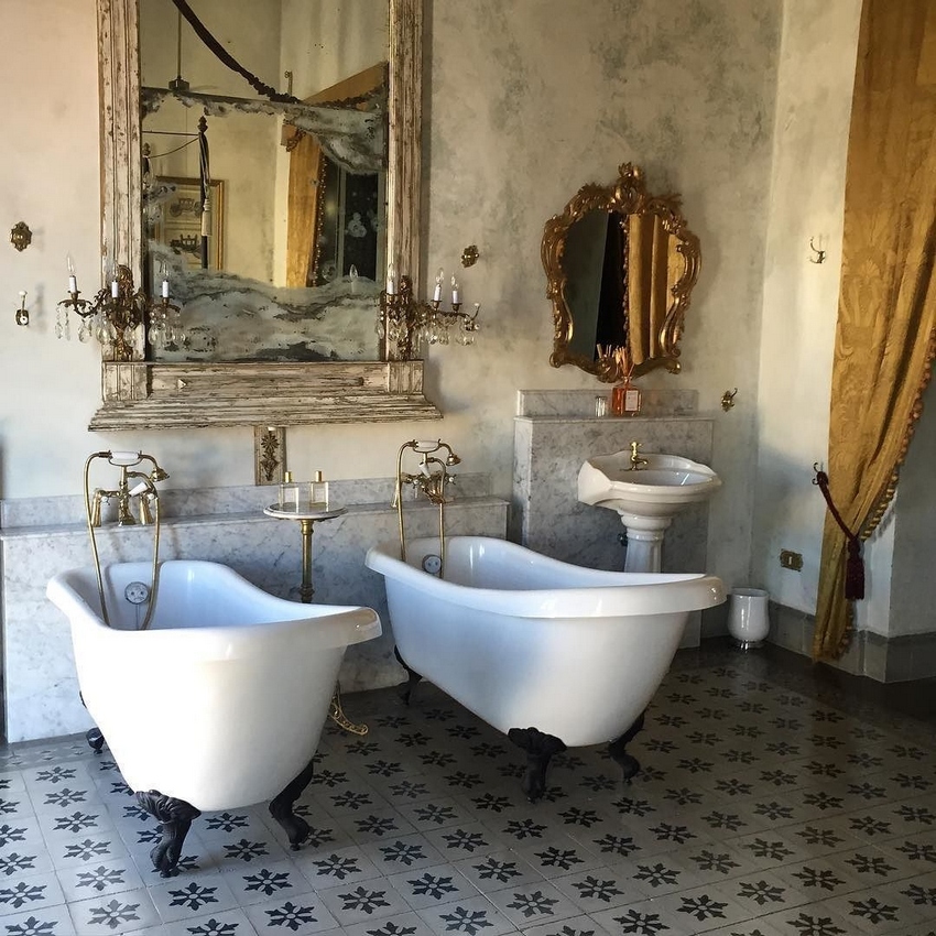 retro vintage style bathroom (9)